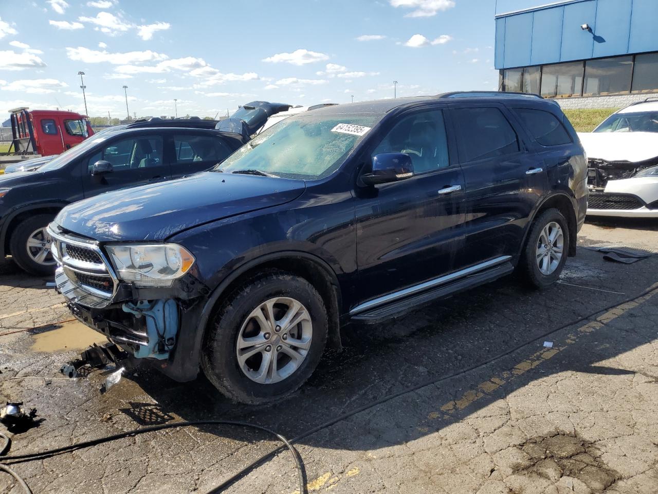 2013 Dodge Durango Crew, VIN 1C4RDJDG4DC601733 — Front end