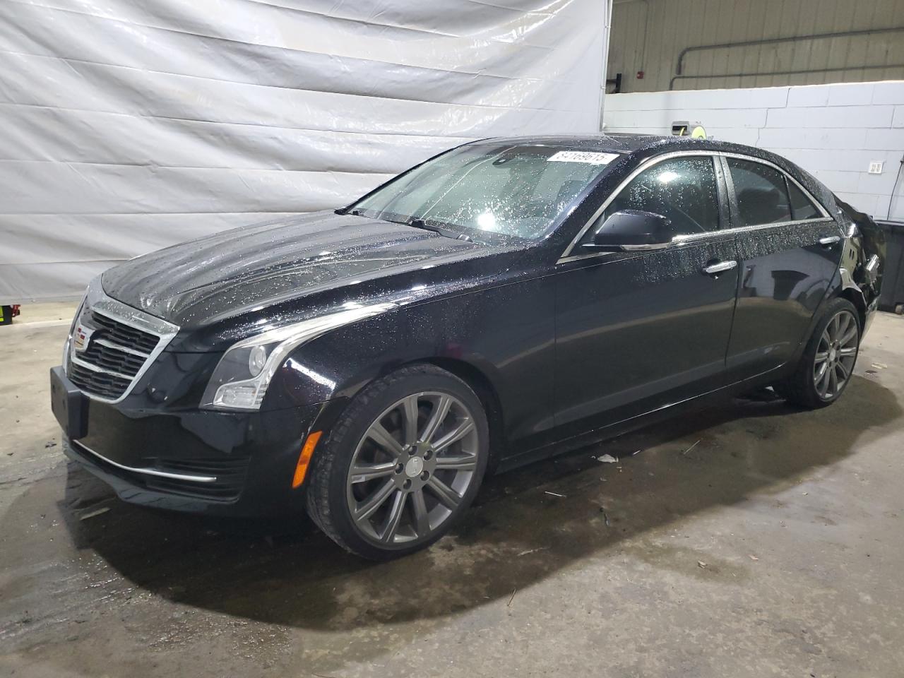 2016 Cadillac ATS Luxury Collection AWD, VIN 1G6AH5RX6G0107951 — Frame damage