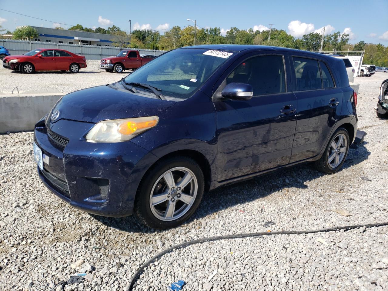 2013 Scion xD, VIN JTKKUPB40D1032784 — Rear end