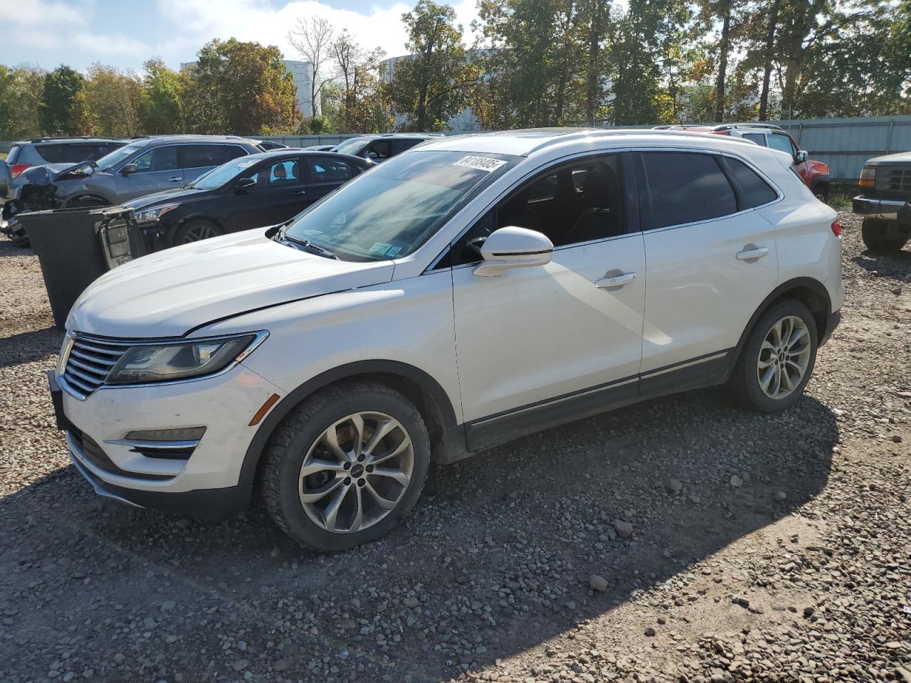 2015 Lincoln MKC, VIN 5LMCJ2A96FUJ02397 — Engine fire