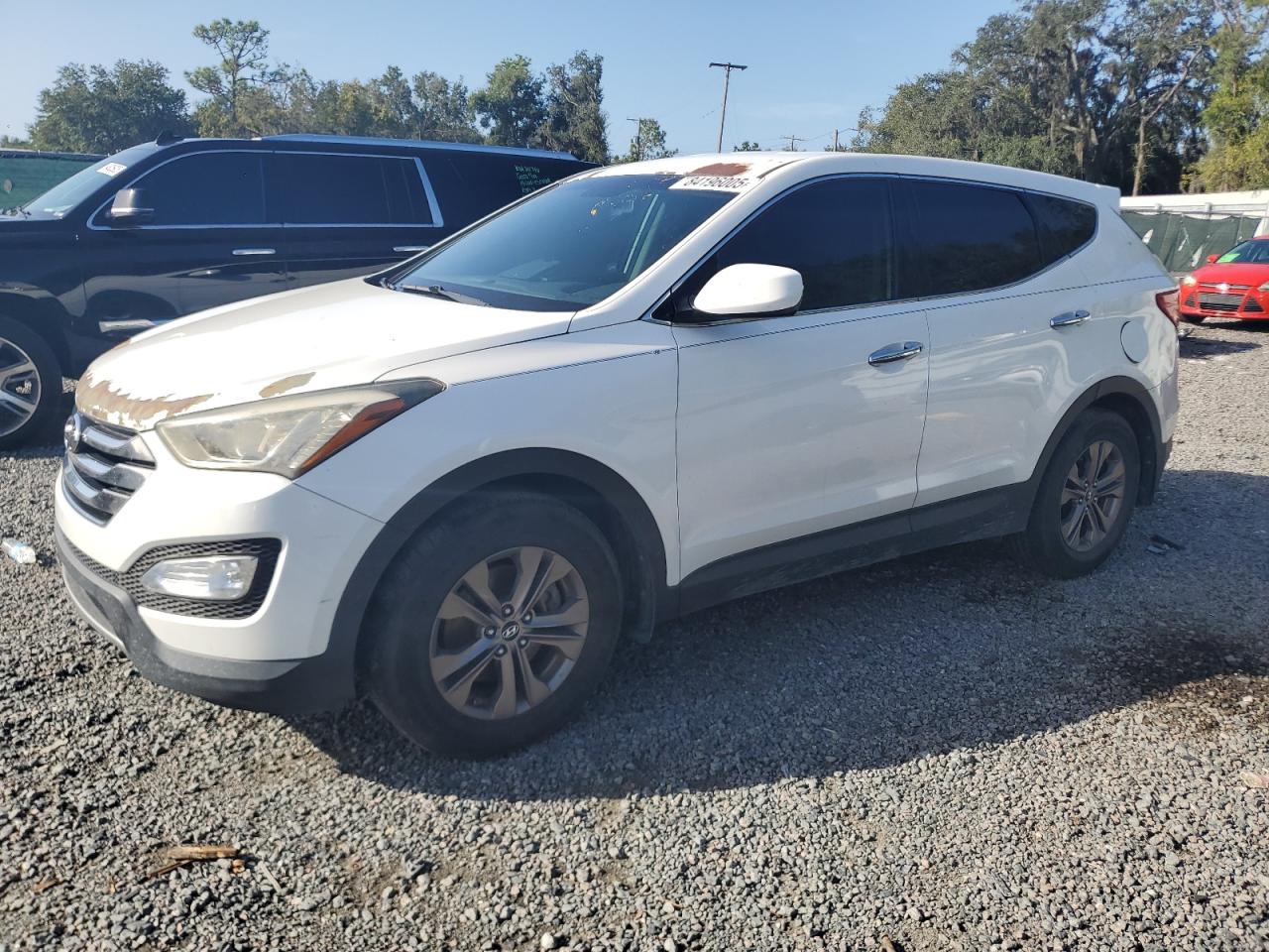 2013 Hyundai Santa Fe Sport, VIN 5XYZT3LB8DG044339 — Rear end