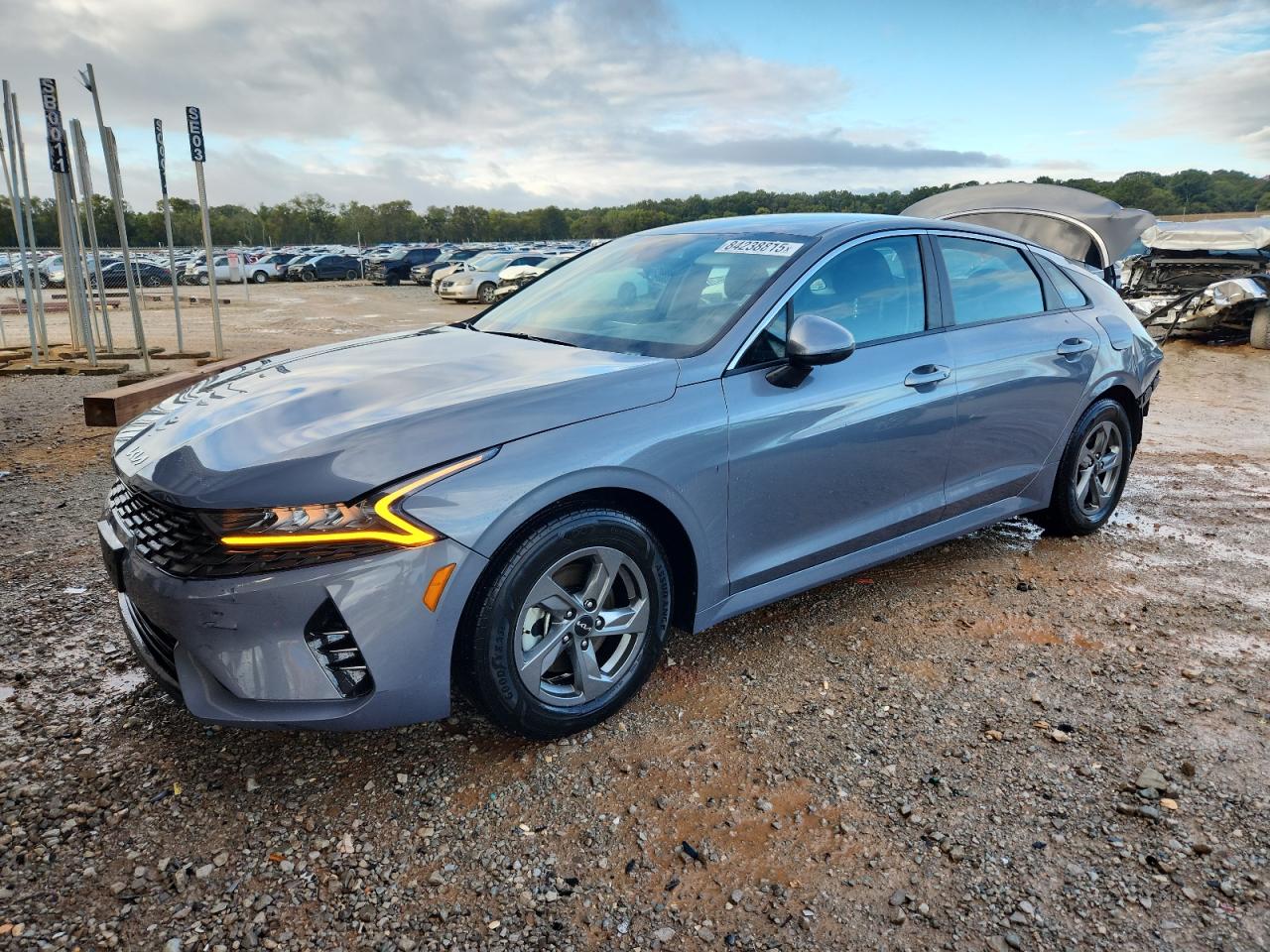 2023 Kia K5 LXS, VIN 5XXG14J23PG211897 — Rear end