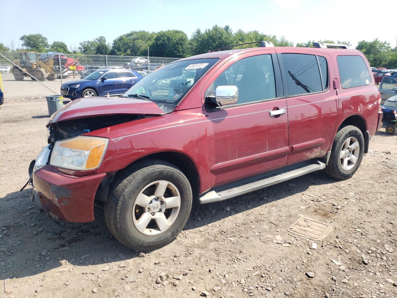 2005 Nissan Armada SE, VIN 5N1AA08B55N728202 — Front end