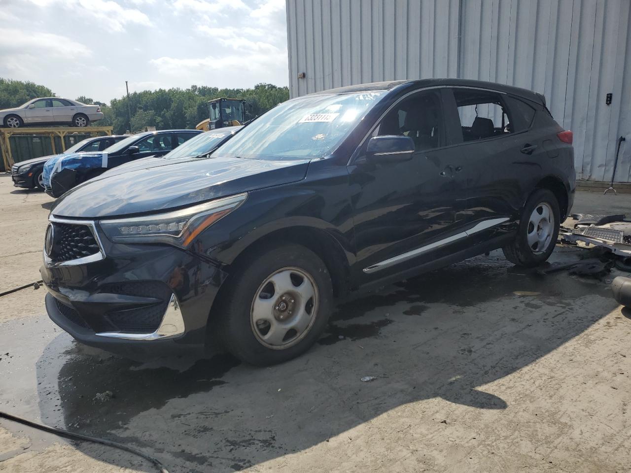 2022 Acura RDX w/A-Spec Package, VIN 5J8TC2H65NL008806 — Missing or altered VIN