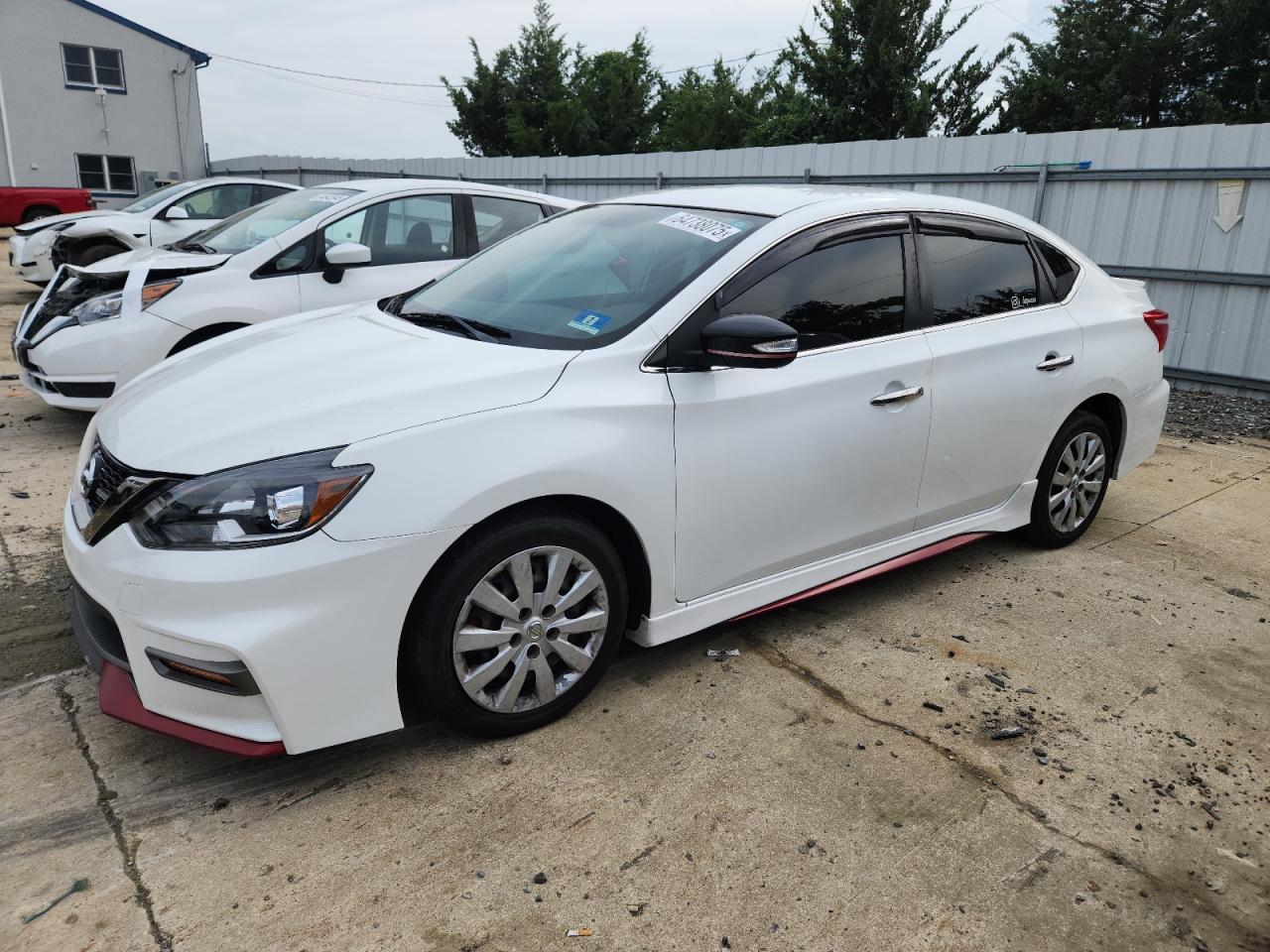 2017 Nissan Sentra Nismo, VIN 3N1CB7AP3HY324849 — Partial repair