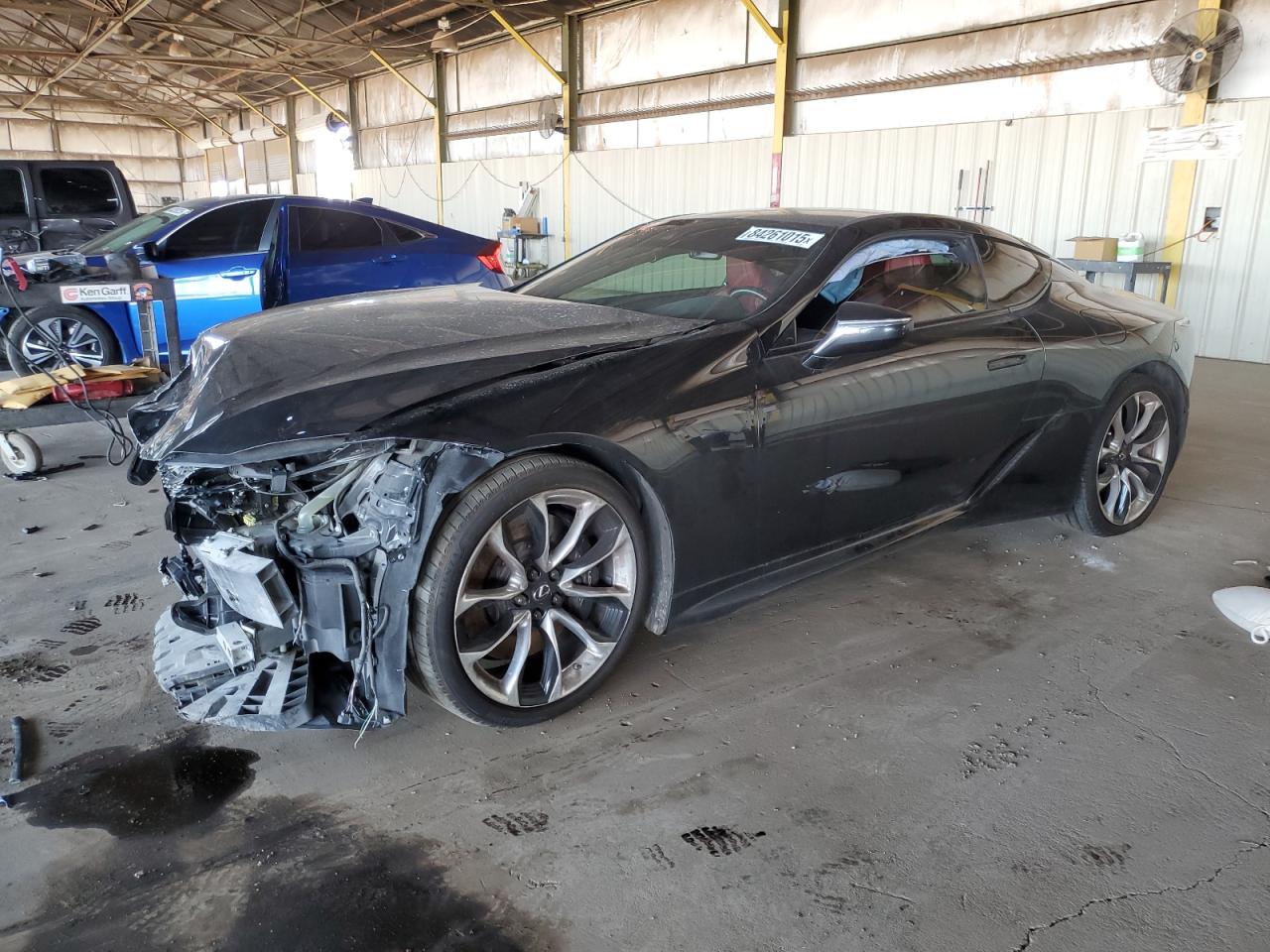 2018 Lexus LC 500h, VIN JTHHP5AY4JA002313 — Front end