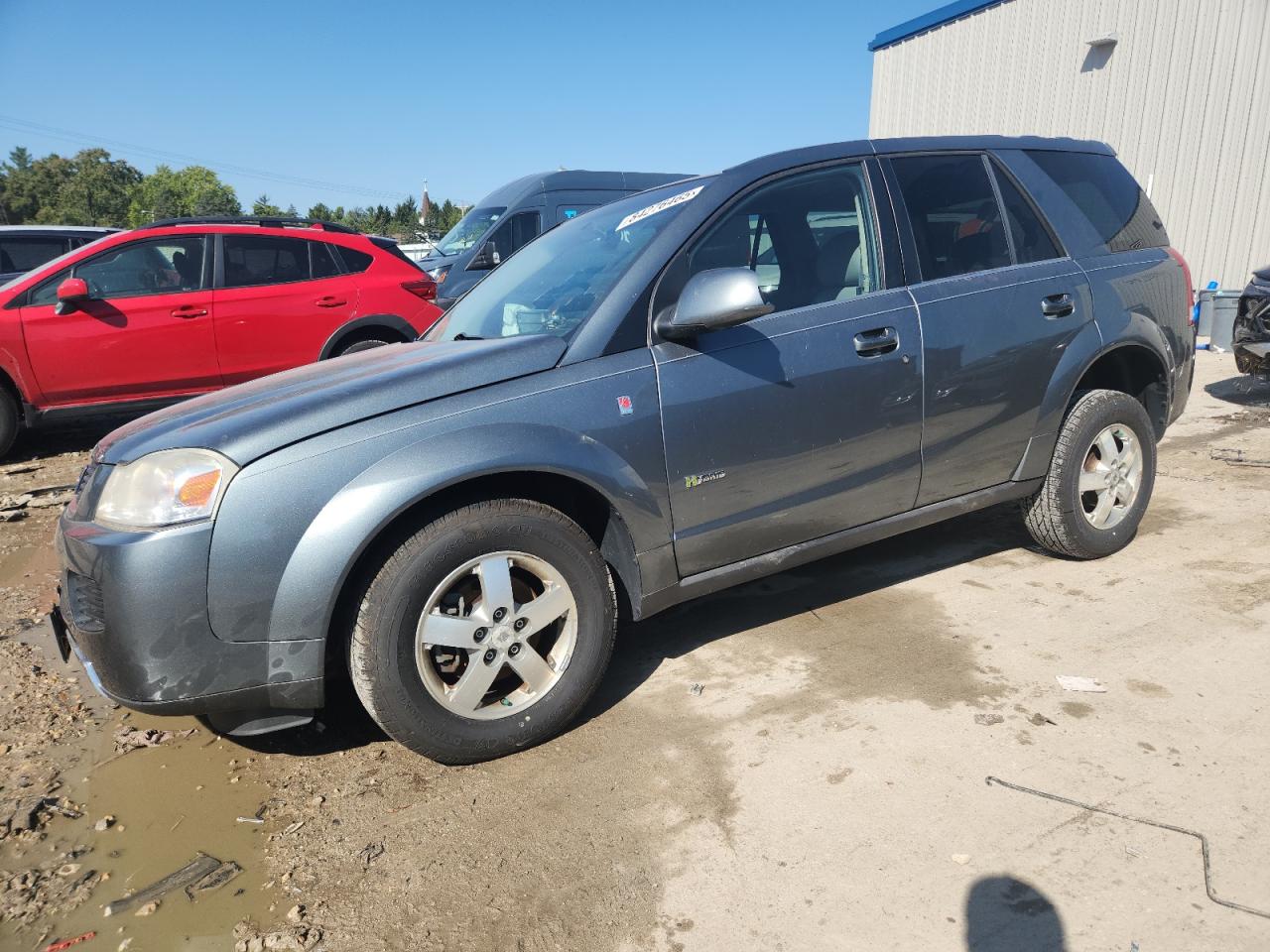 2007 Saturn VUE I4 Hybrid, VIN 5GZCZ33Z47S851343 — Undercarriage