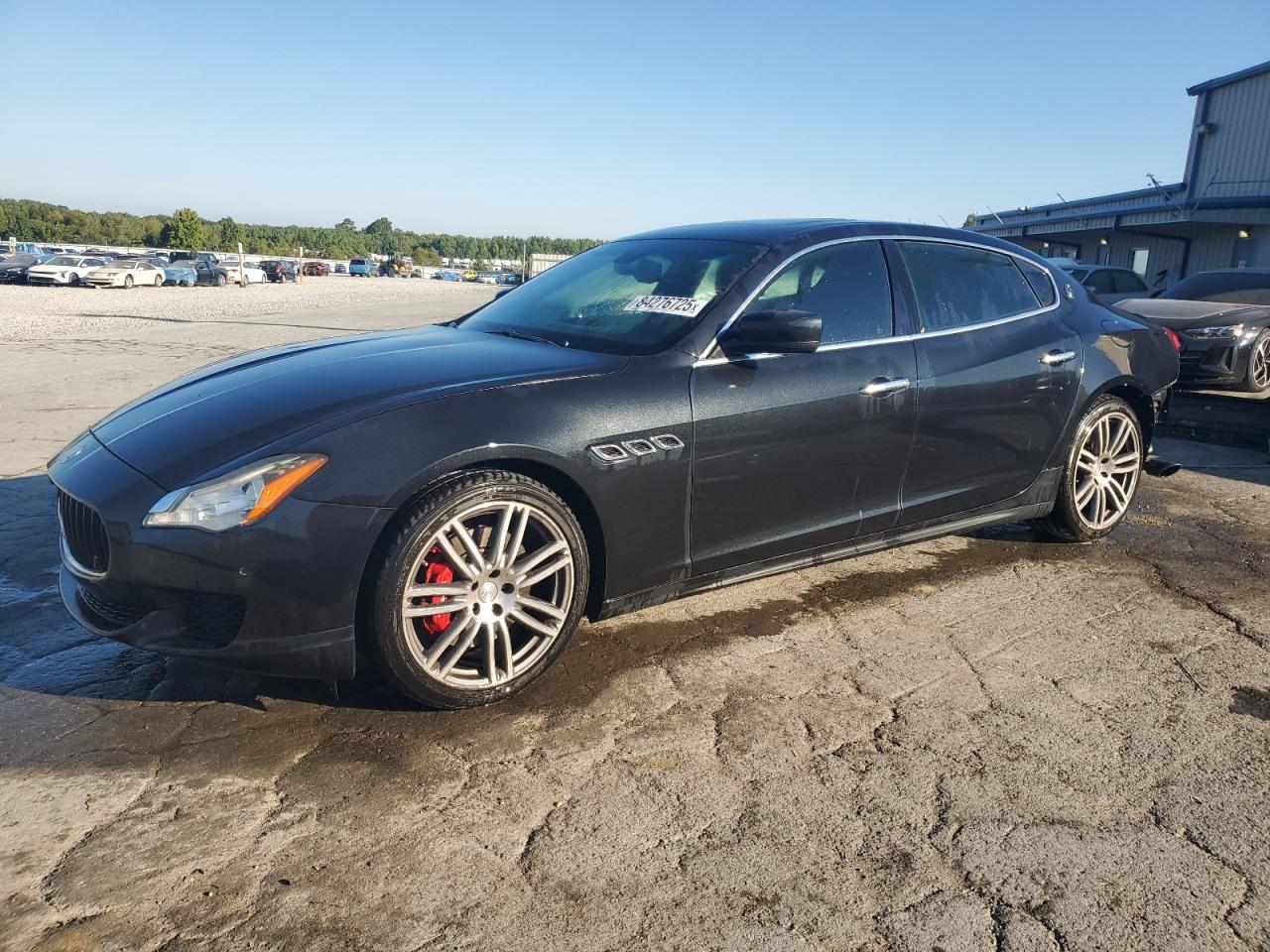 2016 Maserati Quattroporte S, VIN ZAM56RPA9G1171451 — Rear end