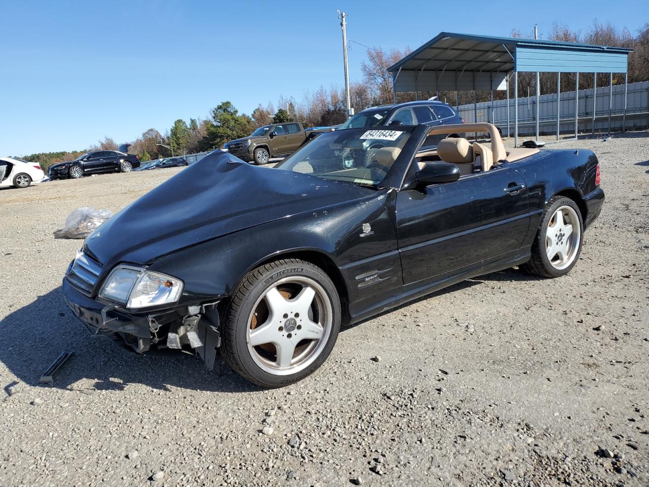 2002 Mercedes-Benz SL 500, VIN WDBFA68F42F201823 — Front end