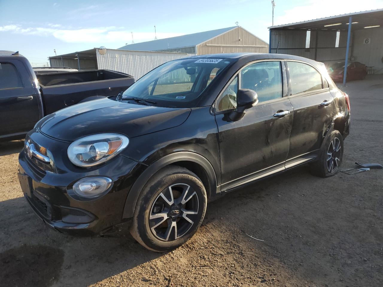 2018 FIAT 500X Blue Sky Edition, VIN ZFBCFYABXJP639265 — Rear end