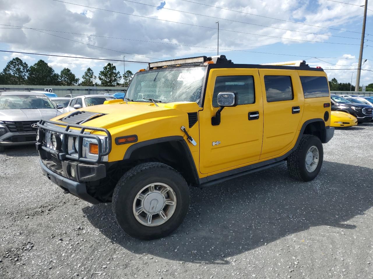 2003 Hummer H2, VIN 5GRGN23U53H147333 — Water / flood