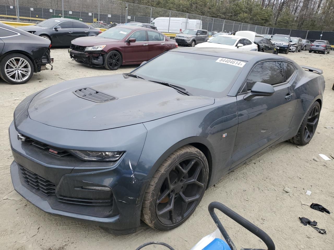 2023 Chevrolet Camaro 1SS, VIN 1G1FF1R73P0105004 — Vandalism