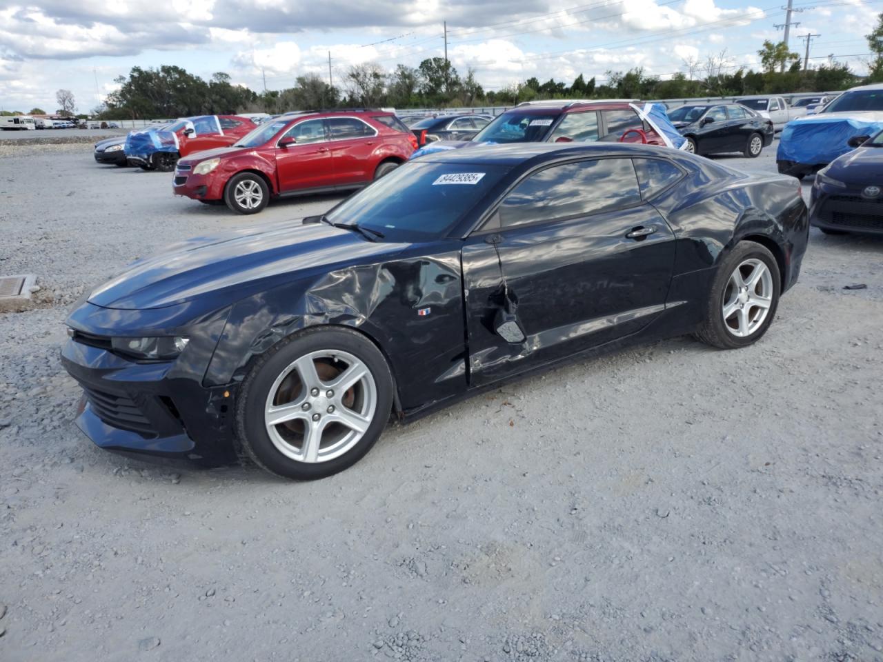 2017 Chevrolet Camaro 1LT, VIN 1G1FB1RS5H0110769 — Side