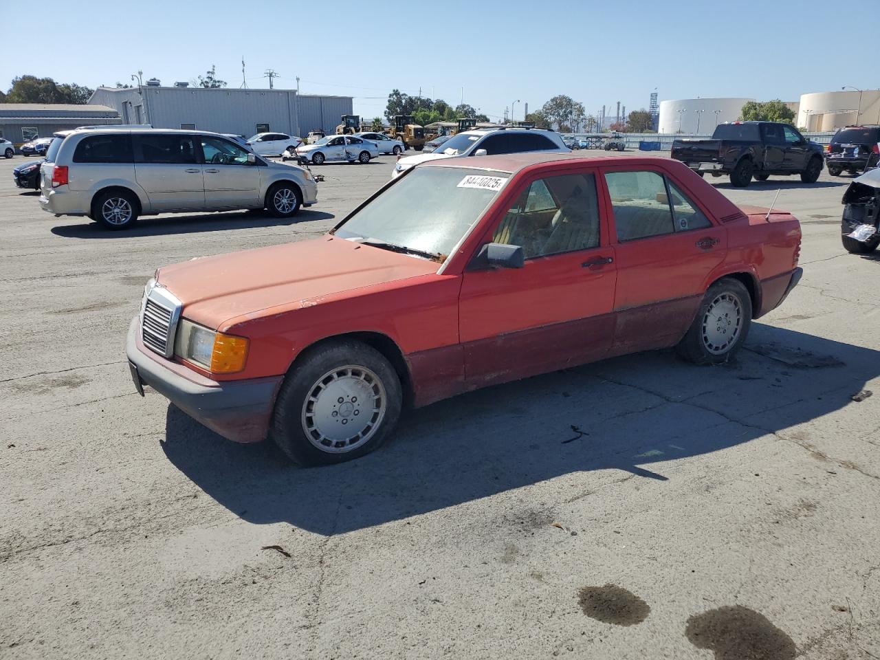 1991 Mercedes-Benz 190, VIN WDBDA29D5MF798805 — Minor dents and scratches