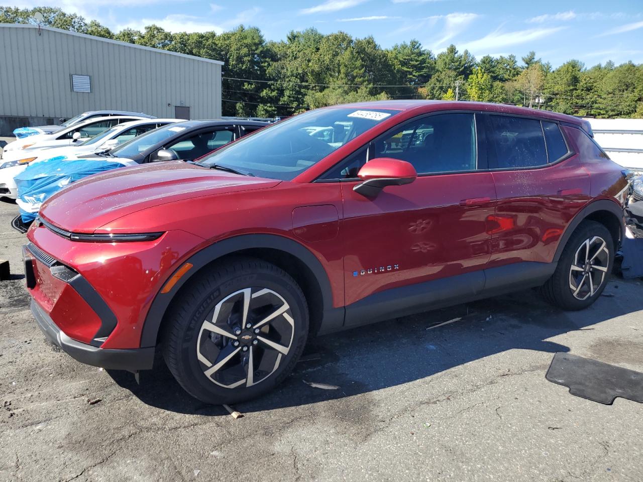 2025 Chevrolet Equinox EV LT, VIN 3GN7DLRR4SS151030 — Rejected repair