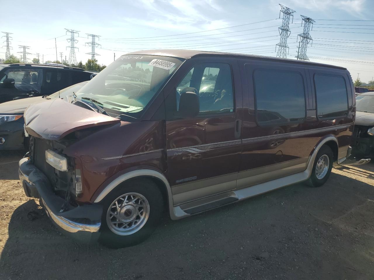2002 GMC Savana, VIN 1GDFG15R921149437 — Auction photo