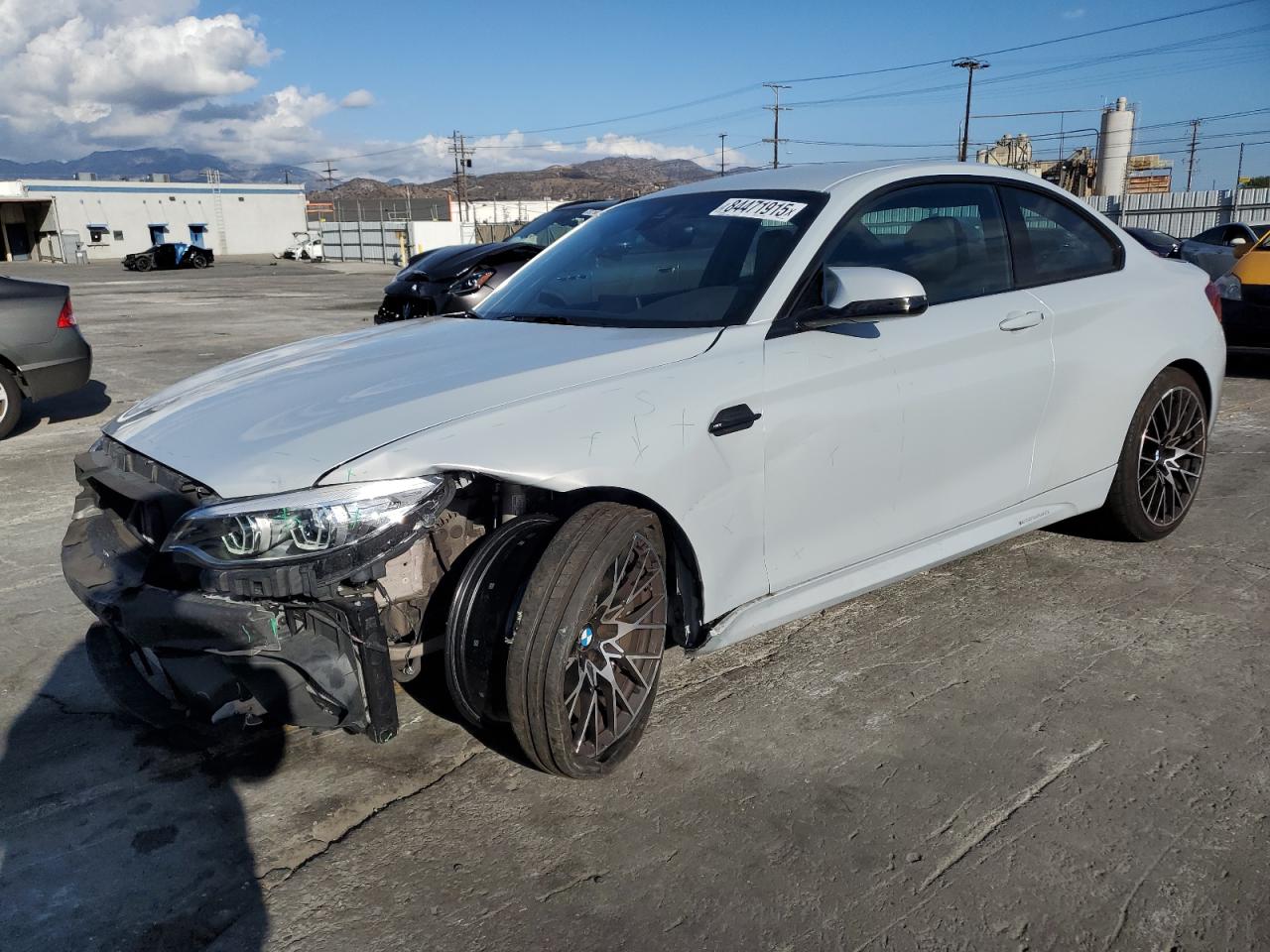 2021 BMW M2 Competition, VIN WBS2U7C09M7H19564 — Front end
