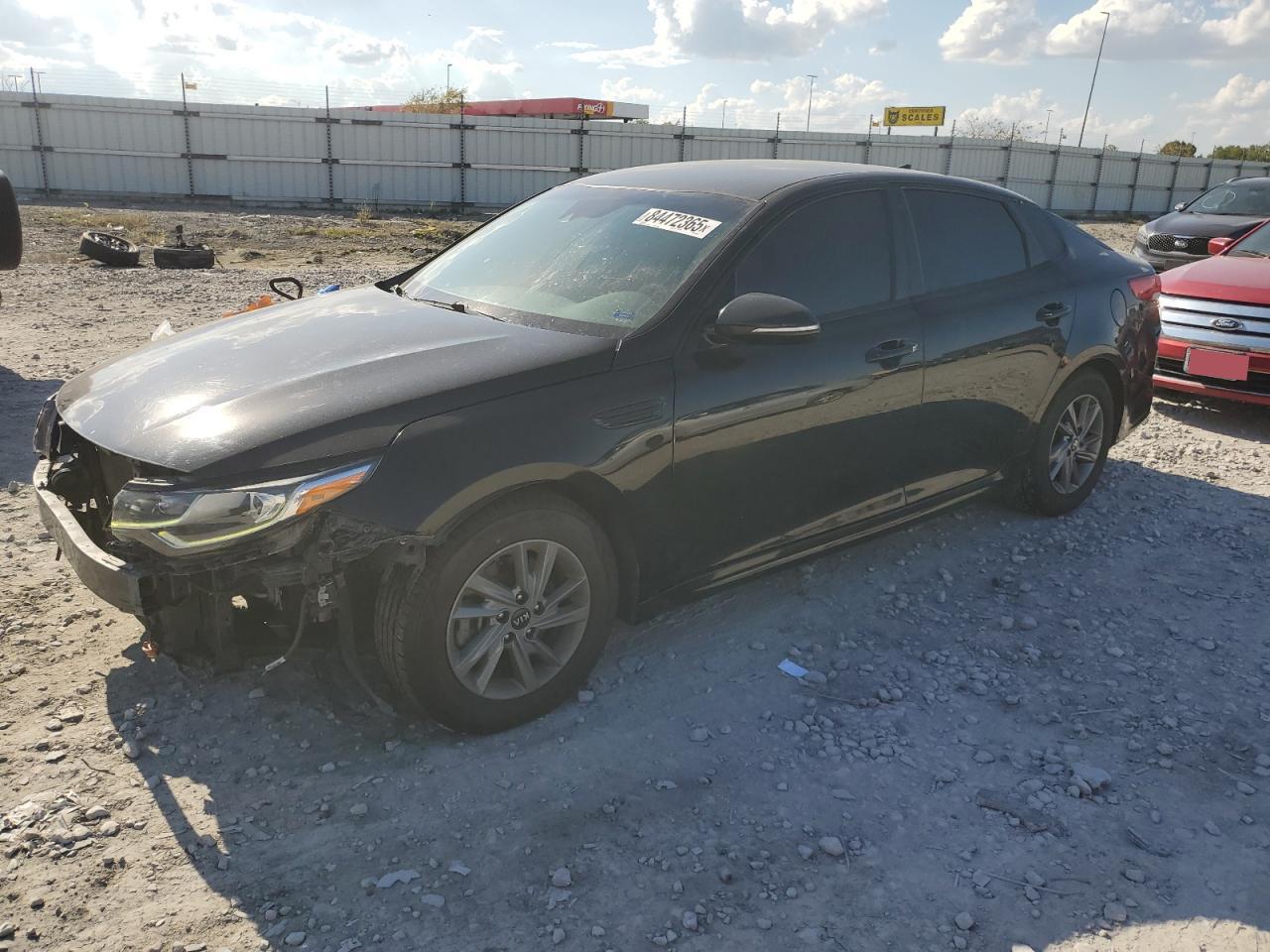 2019 Kia Optima LX, VIN 5XXGT4L38KG309106 — Front end