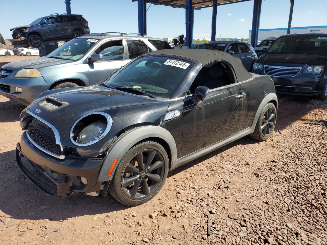 2012 MINI Roadster S, VIN WMWSY3C55CT144475 — Front end