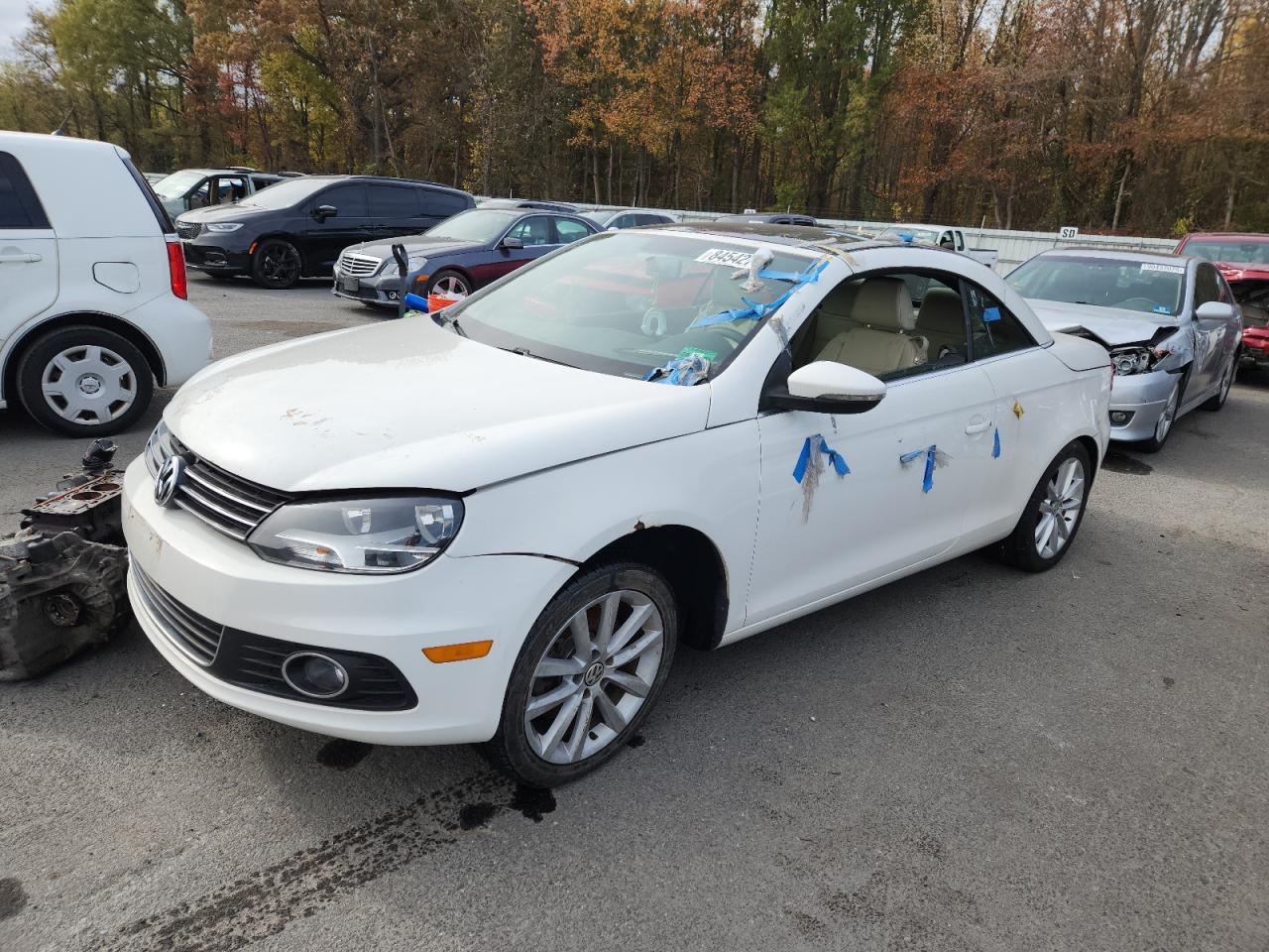 2012 Volkswagen Eos Komfort, VIN WVWBW7AH5CV001835 — Mechanical