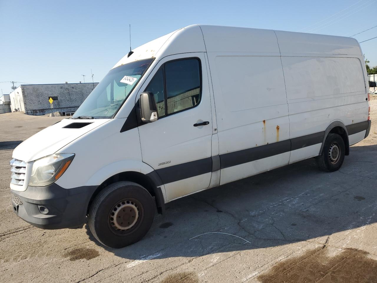 2016 Freightliner Sprinter, VIN WDYPE8DD6GP340545 — Rear end