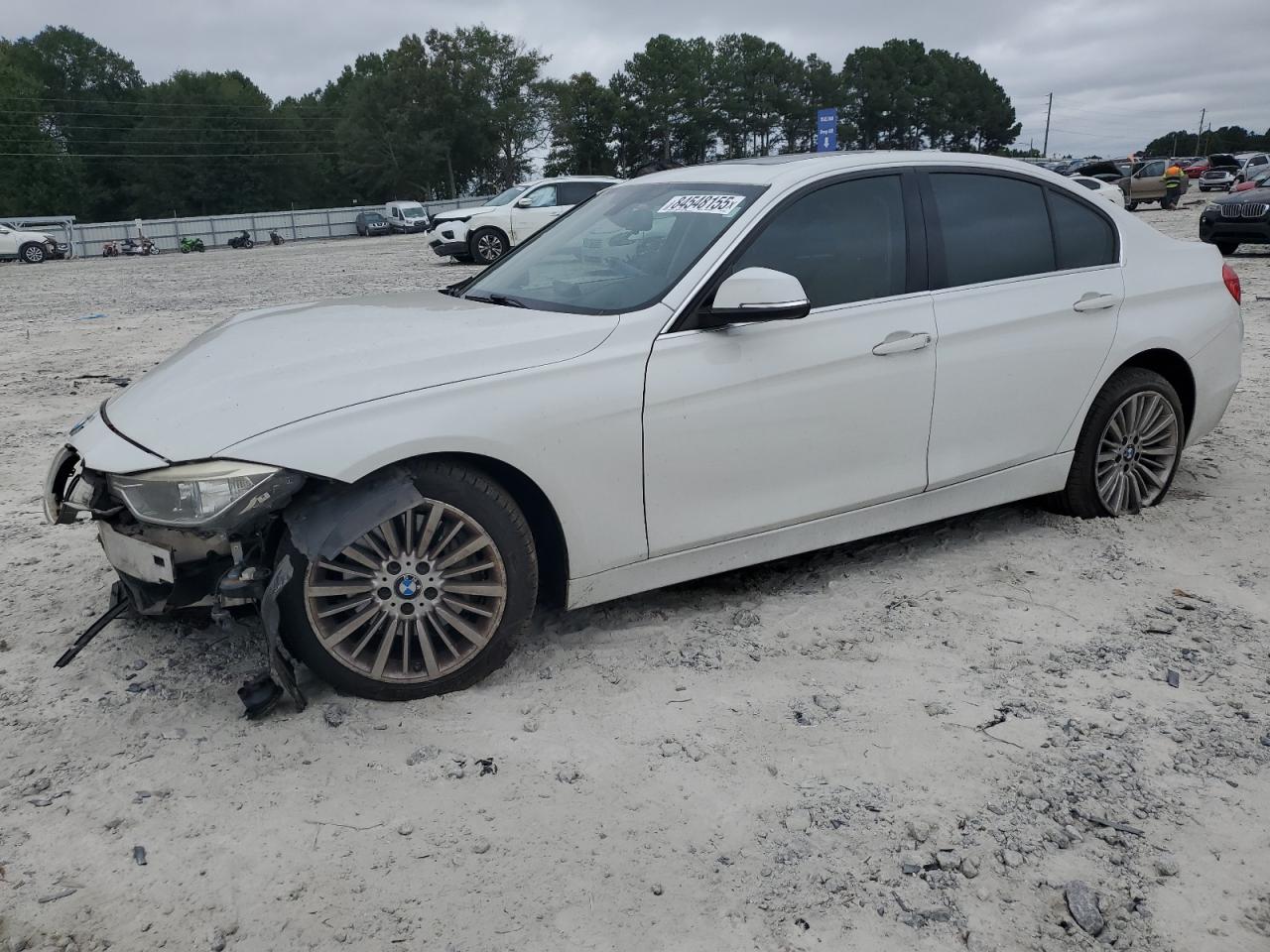 2013 BMW 3 Series 335i, VIN WBA3A9G54DNP36557 — Front end