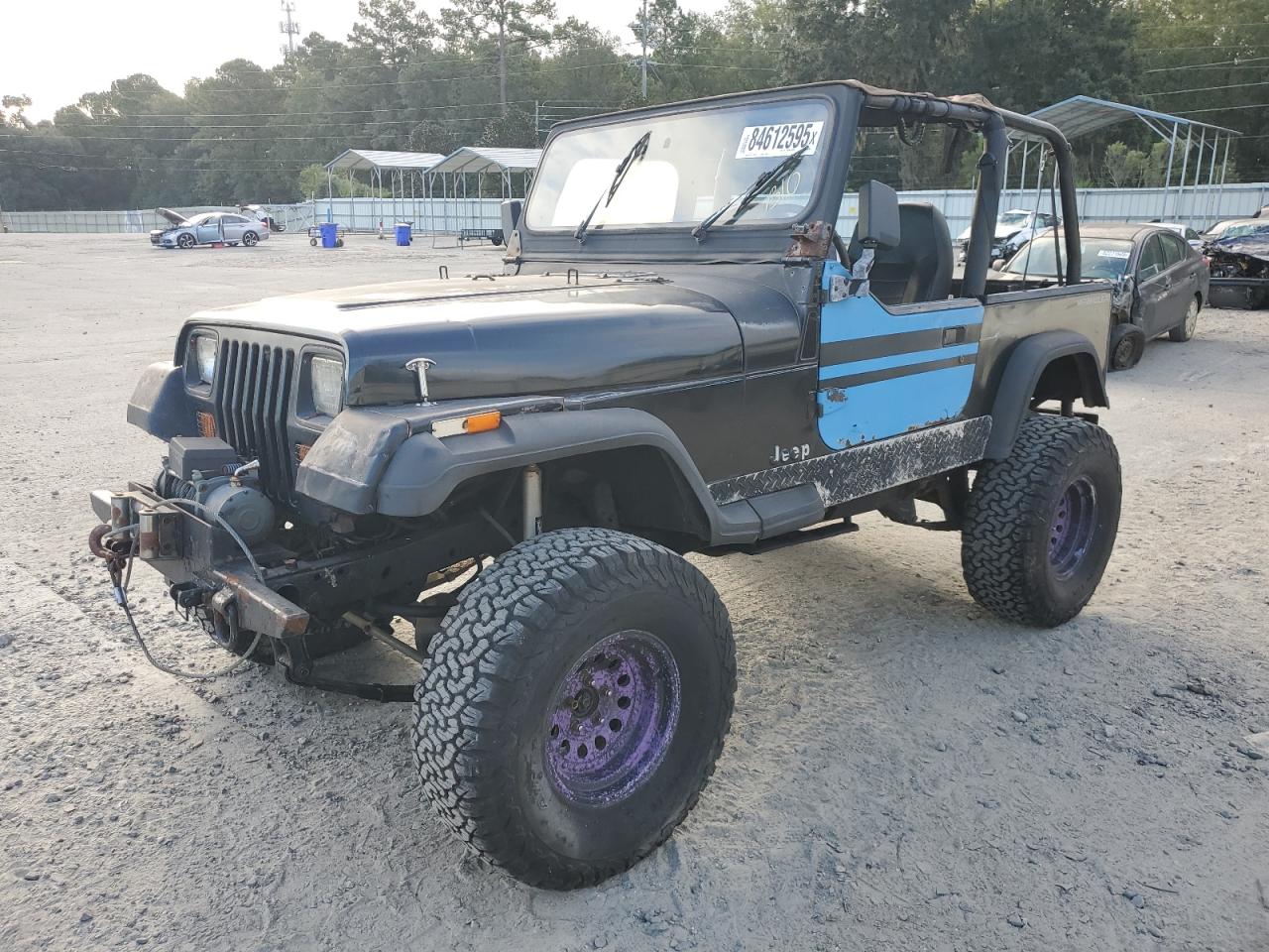 1993 Jeep Wrangler, VIN 1J4FY29S0PP256590 — Minor dents and scratches