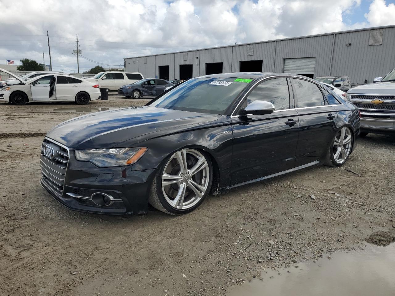 2014 Audi S6 Prestige, VIN WAUF2AFCXEN005385 — Фото с аукциона