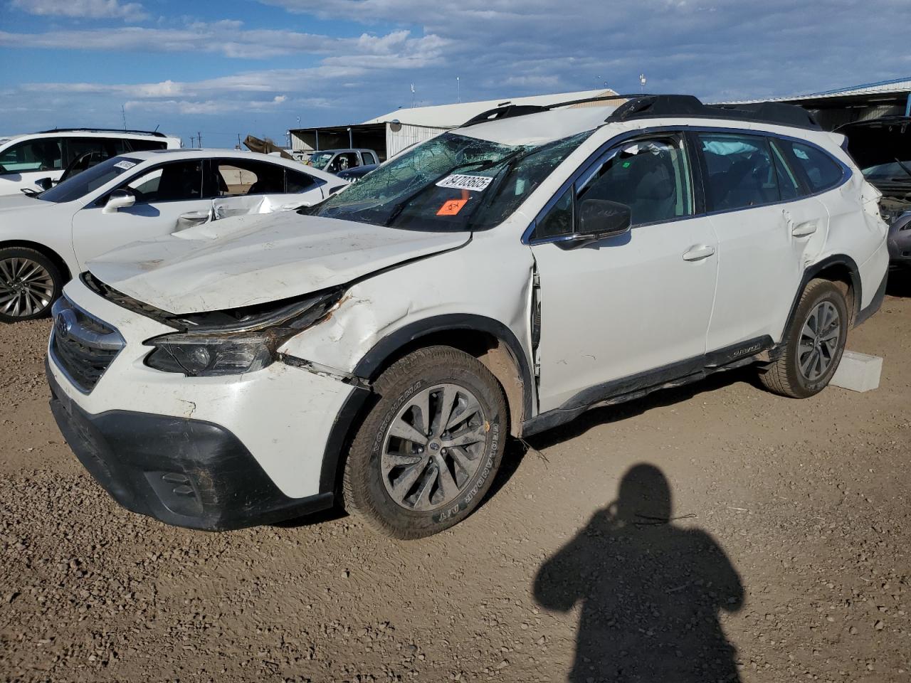 2021 Subaru Outback, VIN 4S4BTAAC3M3221624 — Крыша