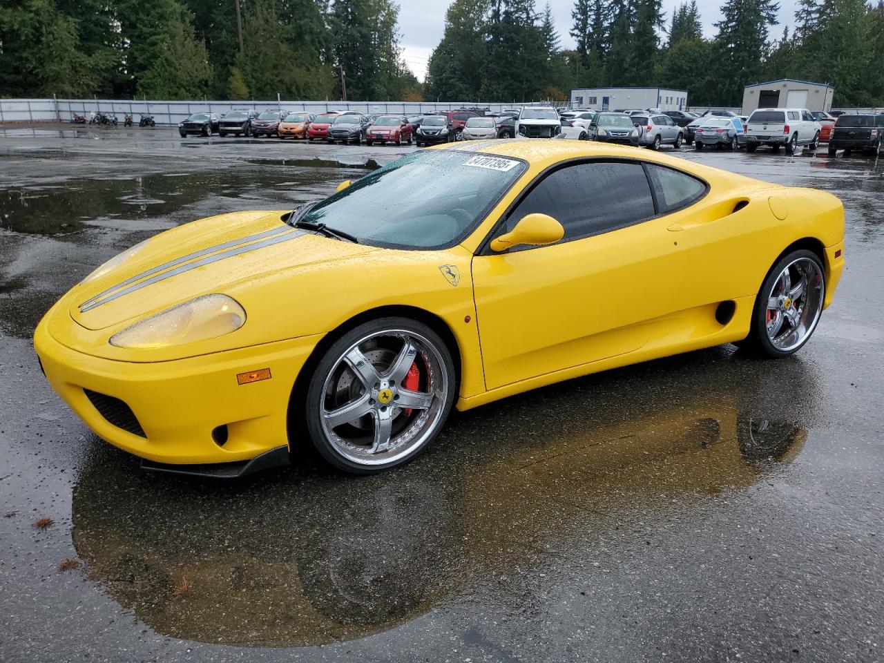 2000 Ferrari 360, VIN ZFFYU51A1Y0120916 — Мелкие вмятины и царапины