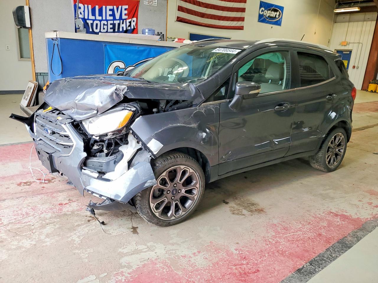 2019 Ford EcoSport Titanium, VIN MAJ3S2KE6KC260826 — Front end
