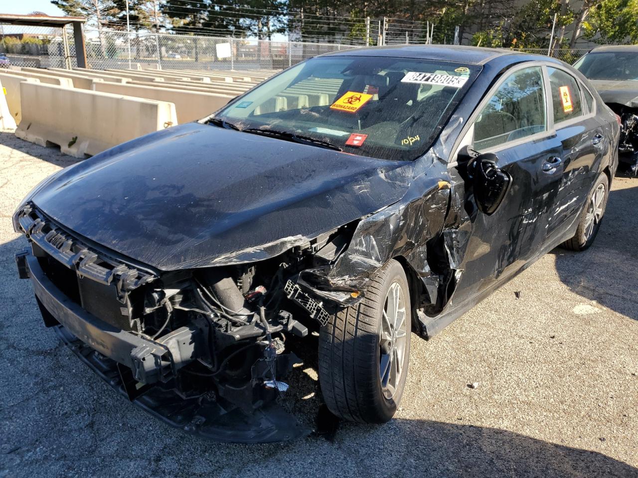 2024 Kia Forte LXS, VIN 3KPF24AD6RE760144 — Frame damage