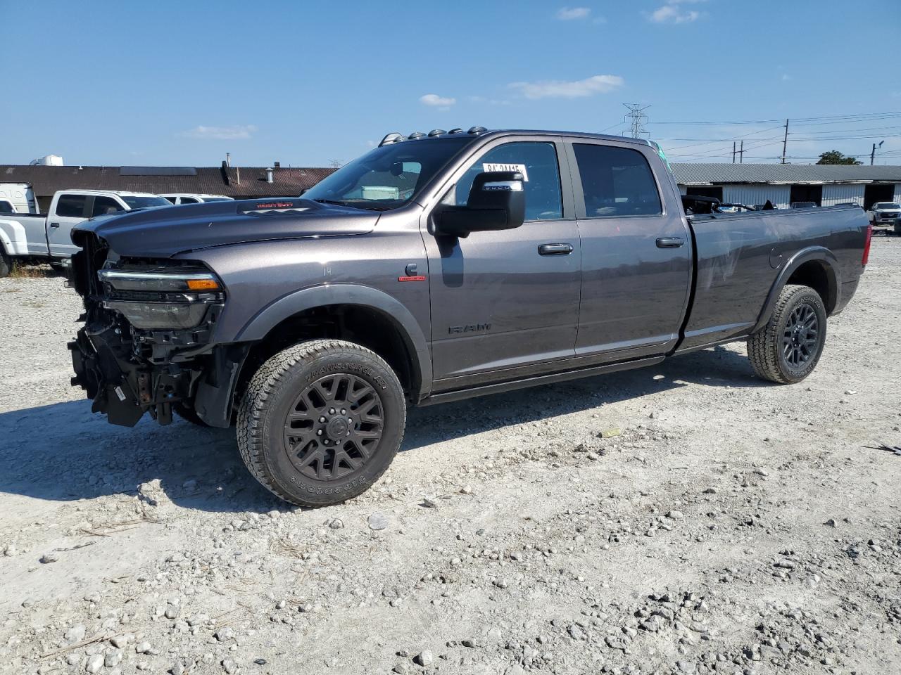 2025 Ram 3500 Limited, VIN 3C63R3RL2SG540537 — Frame damage