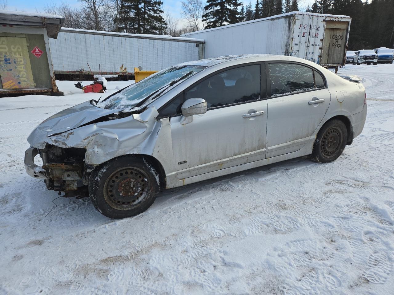 2010 Acura CSX, VIN 2HHFD5E75AH200450 — Front end
