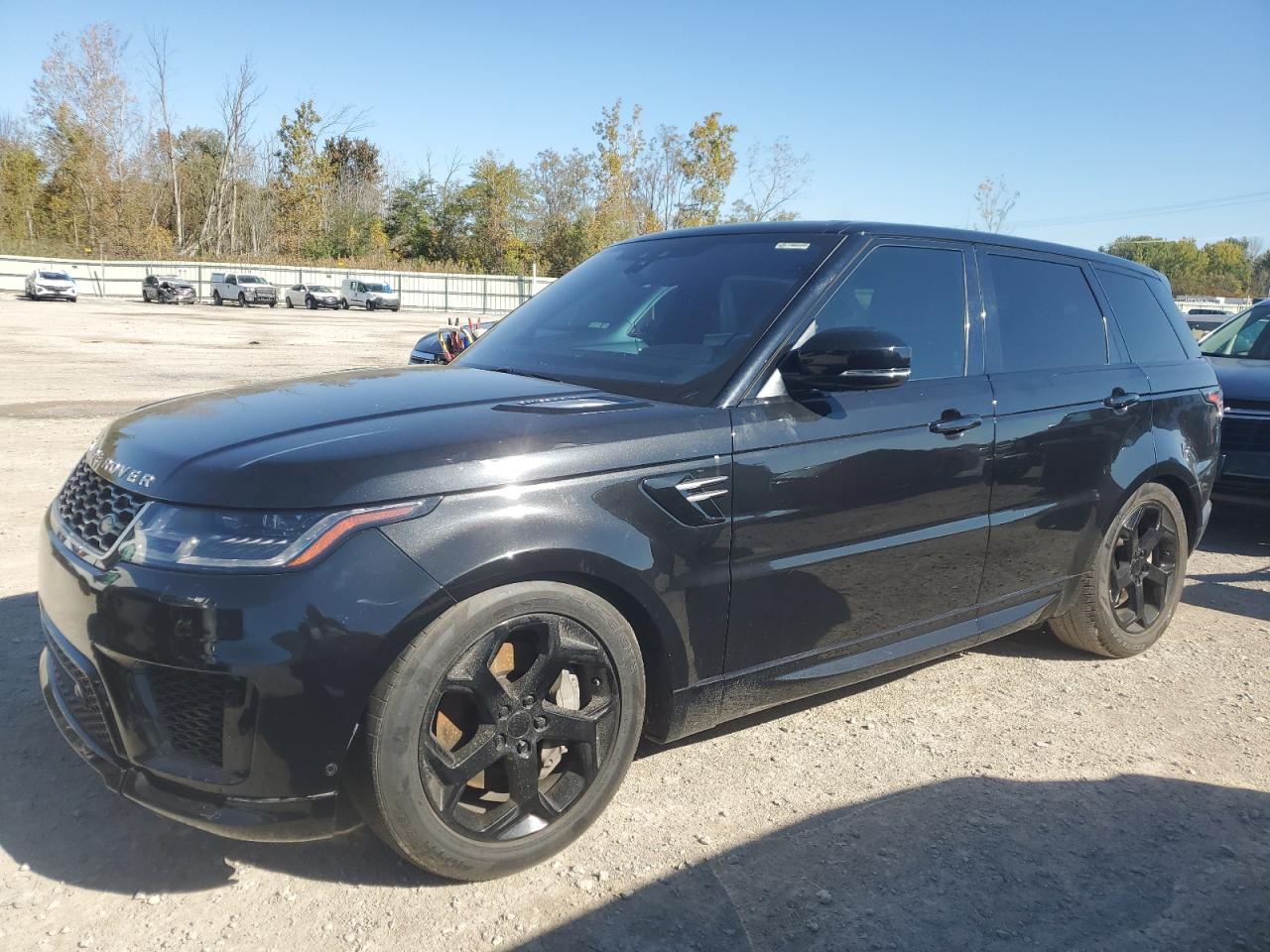 2019 Land Rover Range Rover Sport HSE, VIN SALWR2RV0KA843065 — Partial repair