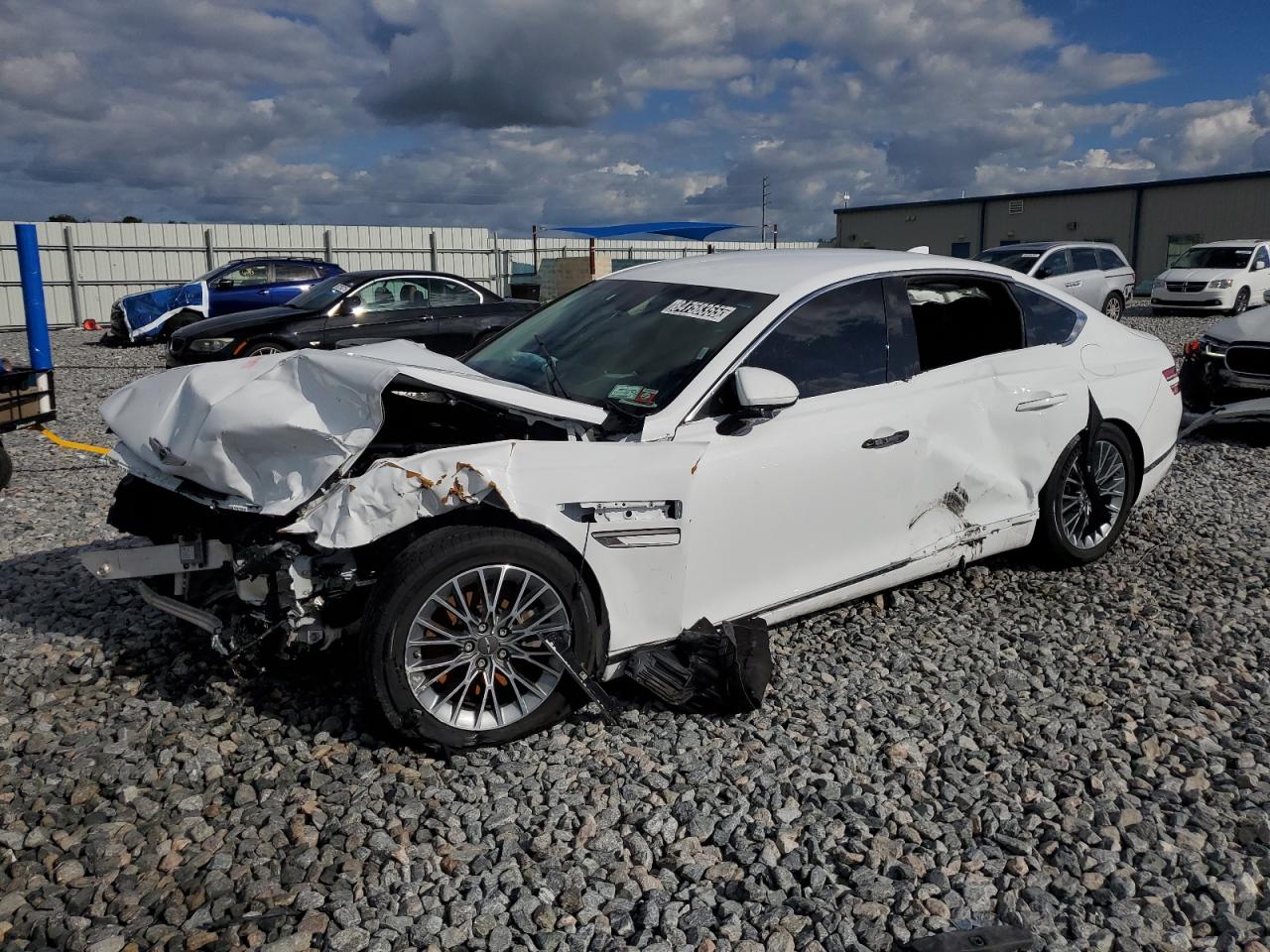 2023 Genesis G80 2.5T, VIN KMTGB4SC3PU195975 — Front end