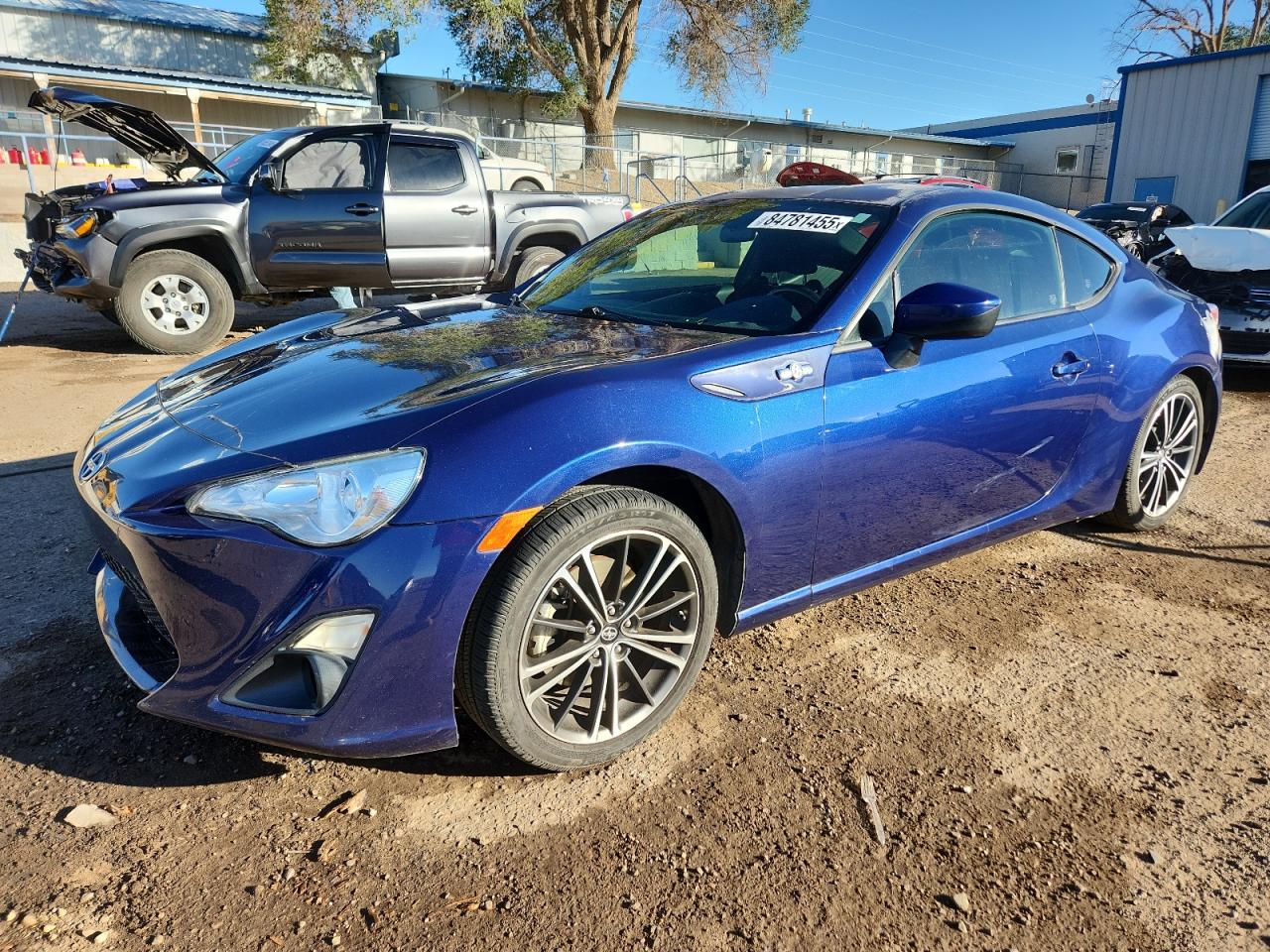 2016 Scion FR-S, VIN JF1ZNAA12G9708073 — Rear end