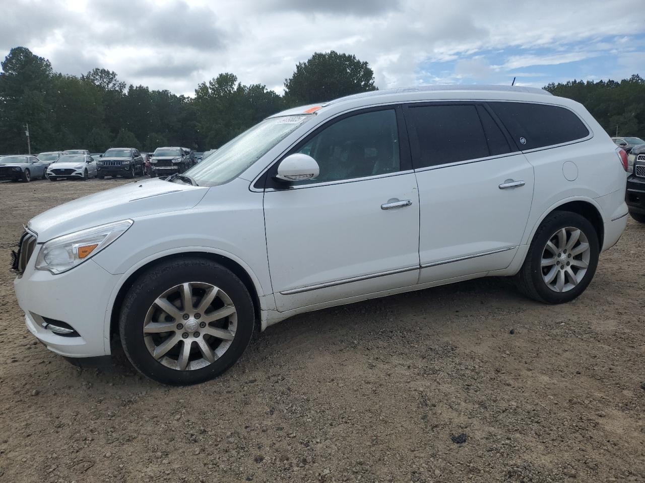 2017 Buick Enclave Premium, VIN 5GAKVCKD5HJ183110 — Frame damage