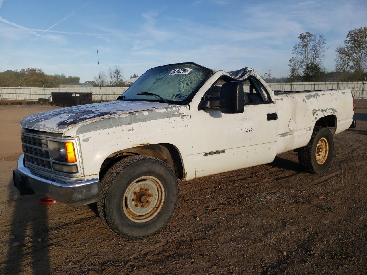 1991 Chevrolet Silverado 2500, VIN 1GCGC24K3ME185408 — Roof