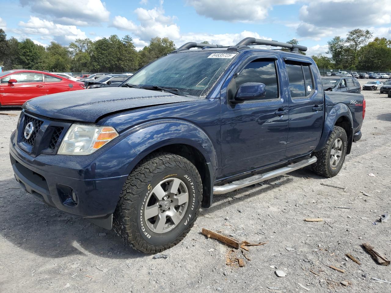 2011 Nissan Frontier Pro-4X, VIN 1N6AD0EV0BC424659 — Rear end