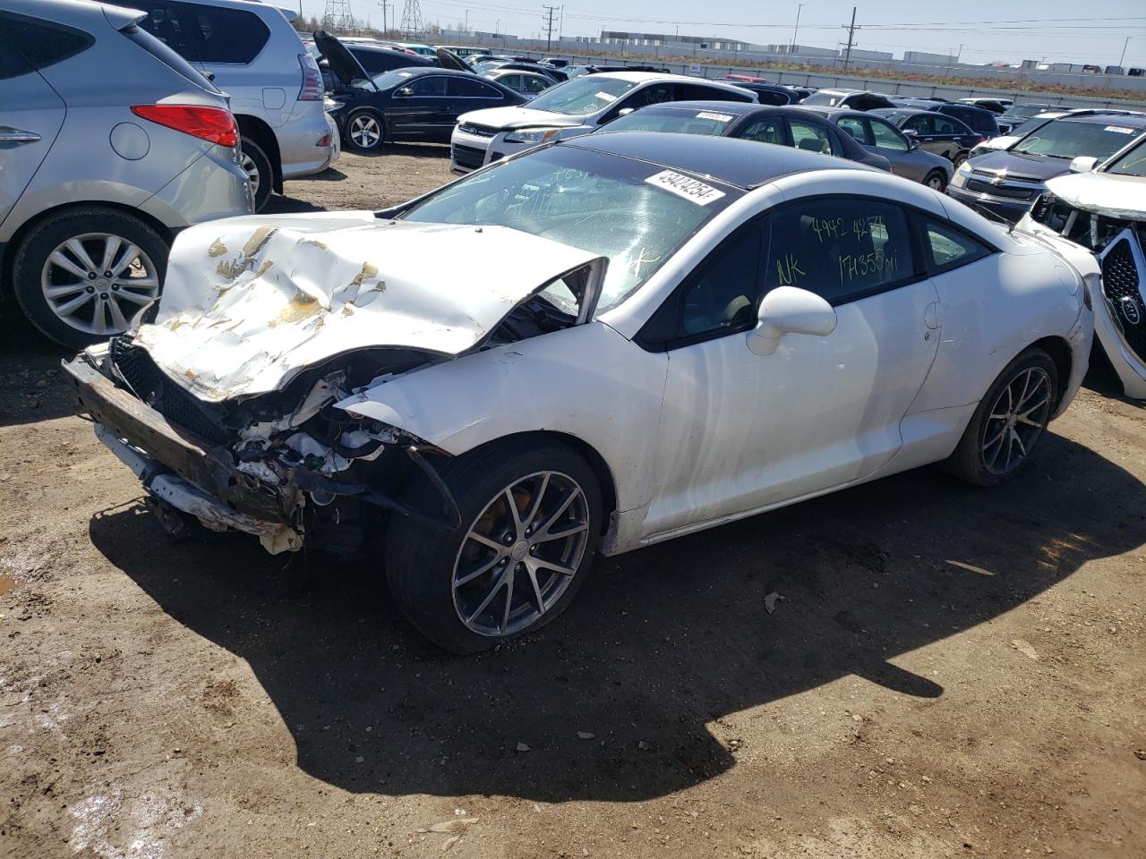 2012 Mitsubishi Eclipse GS, VIN 4A31K5DF1CE004377 — Front end