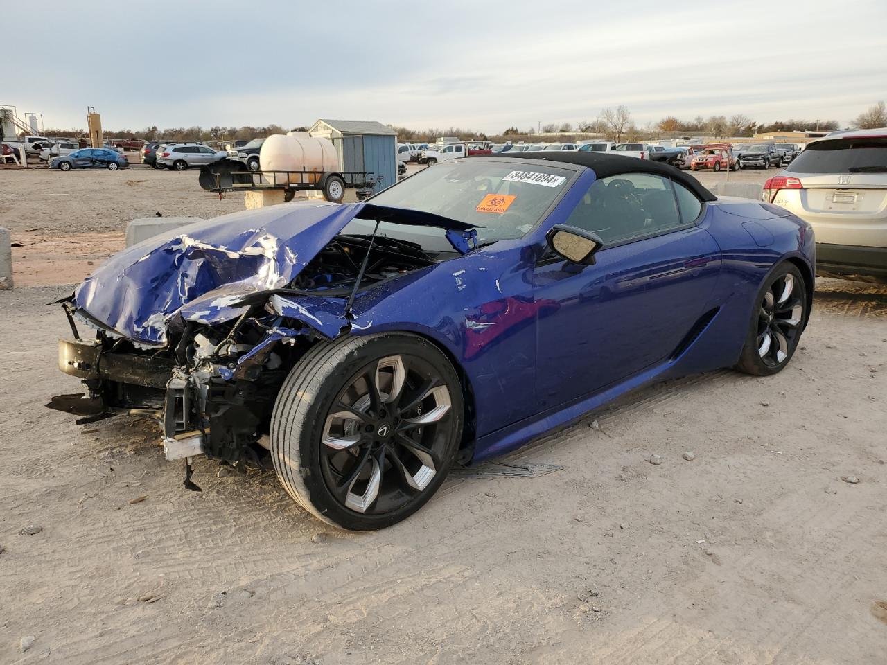 2024 Lexus LC 500h, VIN JTHMPAAY4RA110790 — Auction photo 1 of 12
