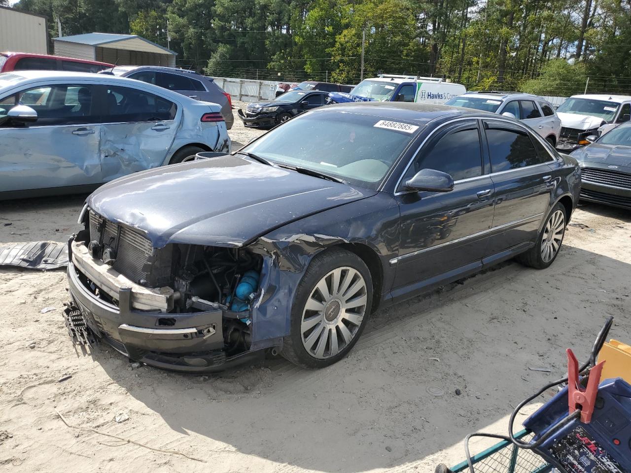 2005 Audi A8, VIN WAUML44E65N008942 — Front end