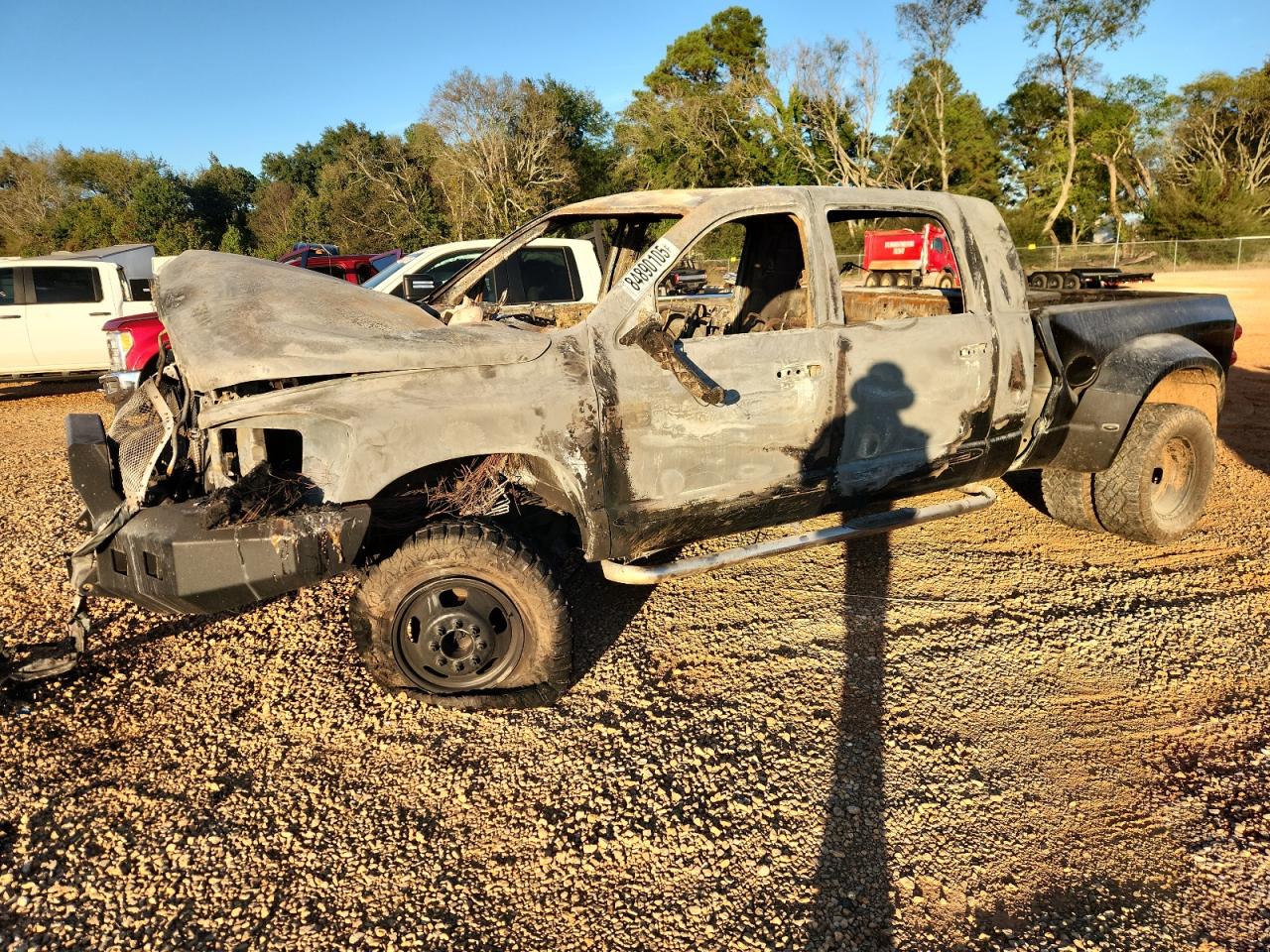 2009 Dodge RAM, VIN 3D3MX49L49G507498 — Burn