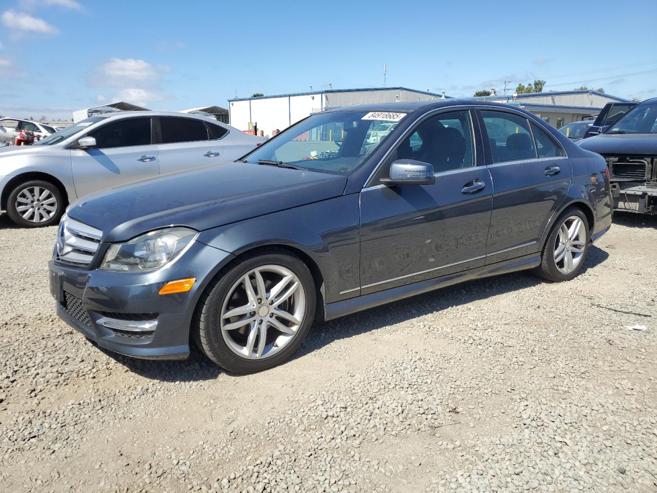 2013 Mercedes-Benz C 250 Sport, VIN WDDGF4HB4DA786451 — Фото с аукциона