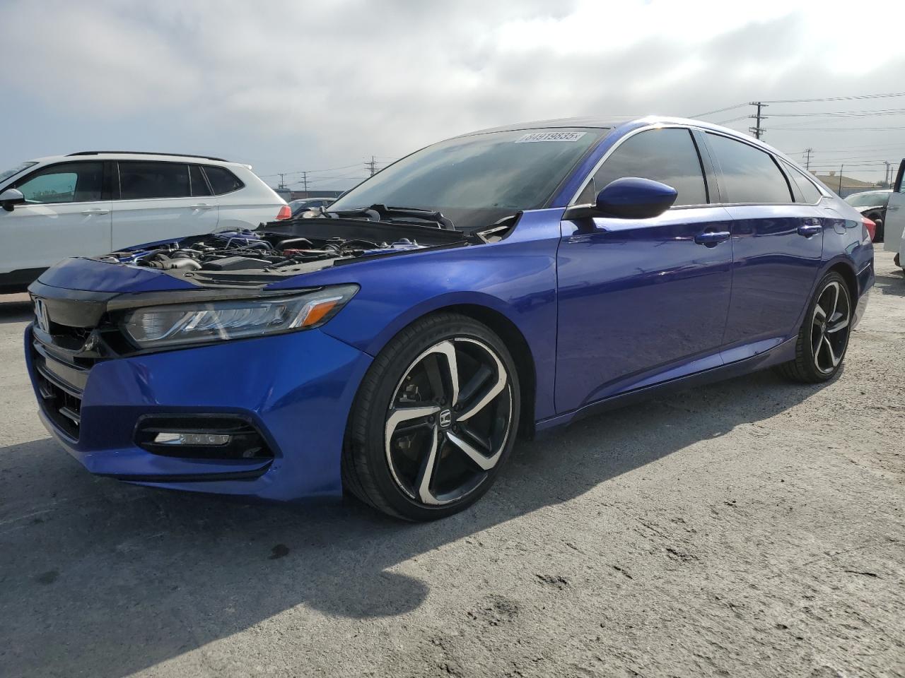 2020 Honda Accord Sport, VIN 1HGCV1F30LA101528 — Partial repair