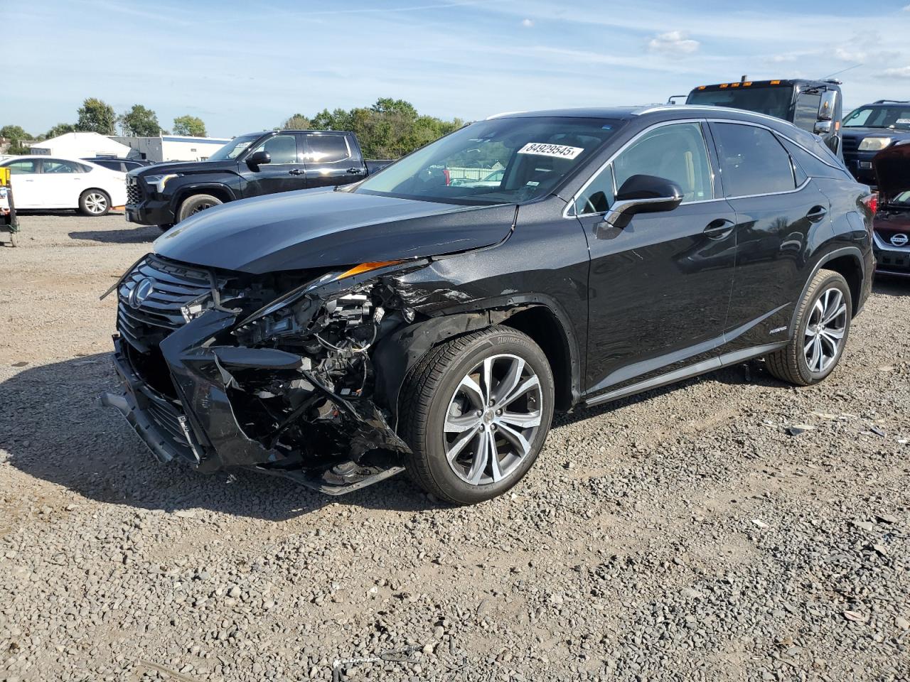 2017 Lexus RX 450h, VIN 2T2BGMCA9HC012967 — Frame damage