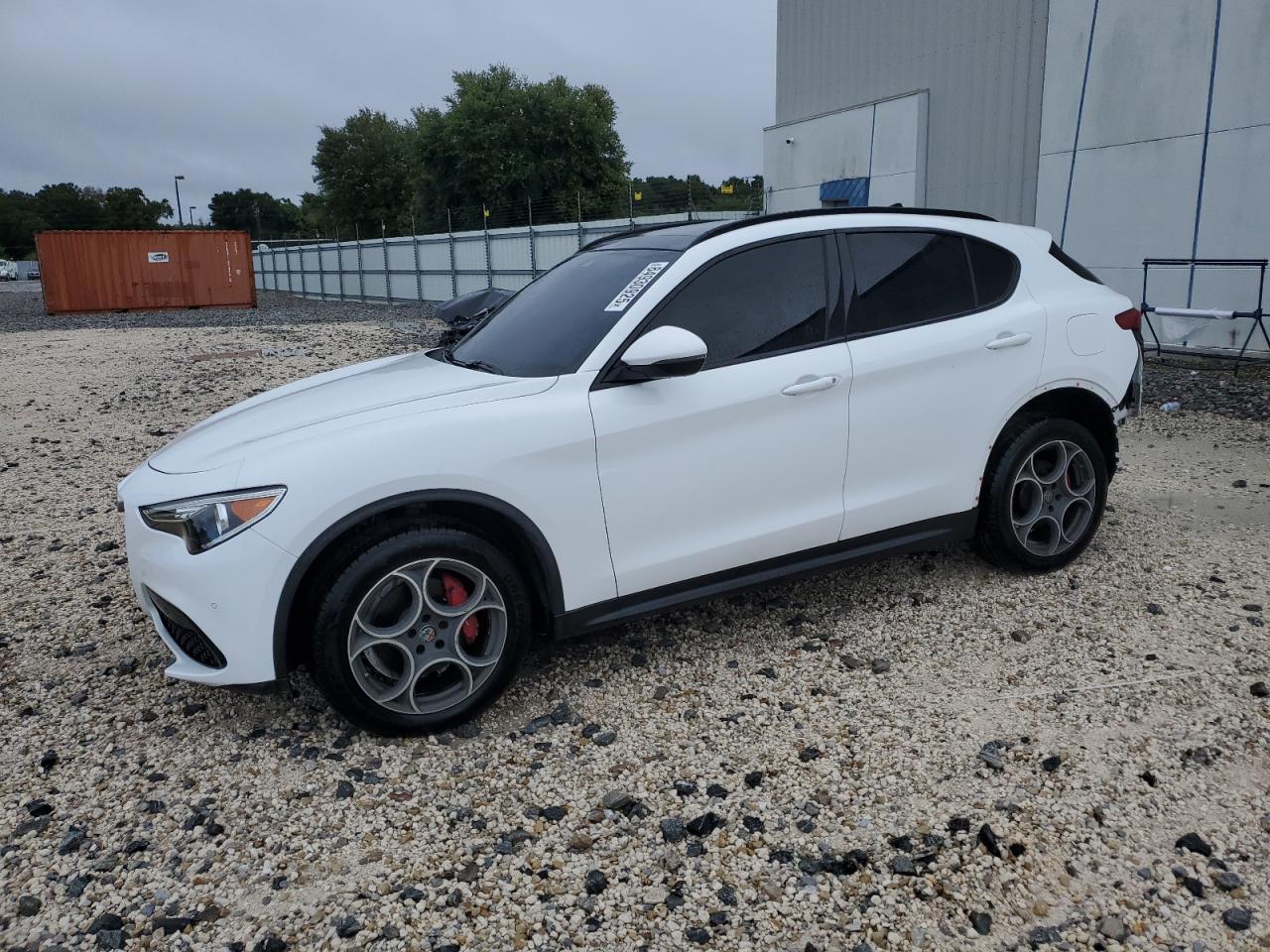 2019 Alfa Romeo Stelvio Ti Sport, VIN ZASPAKBN8K7C49101 — Rear end