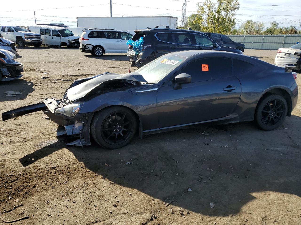 2015 Subaru BRZ Limited, VIN JF1ZCAC12F9604037 — Front end