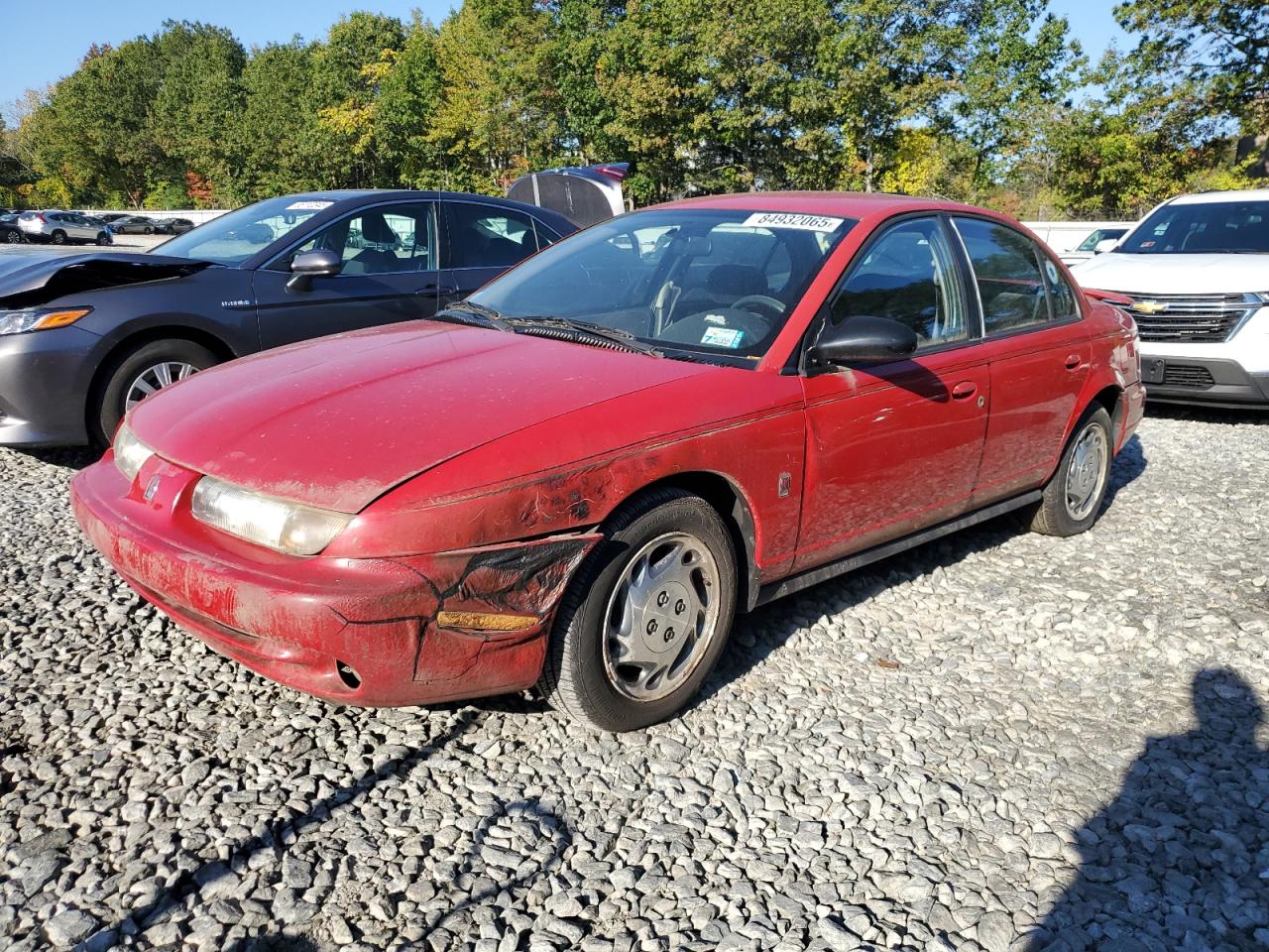 1997 Saturn SL, VIN 1G8ZK5275VZ363187 — Пожар
